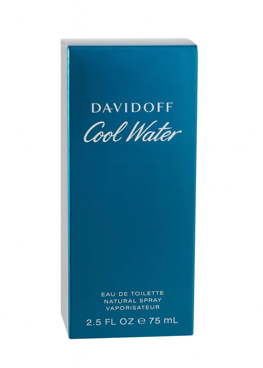 Authentic Davidoff Cool Water Eau de Toilette - 2.5 oz (75mL)
