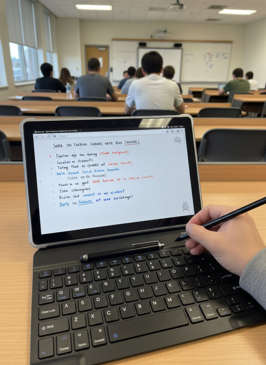 Midnight Eclipse 10.1" Android Tablet Budle