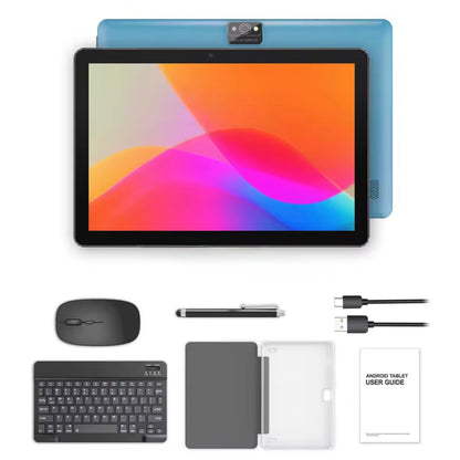 Midnight Eclipse 10.1" Android Tablet Budle