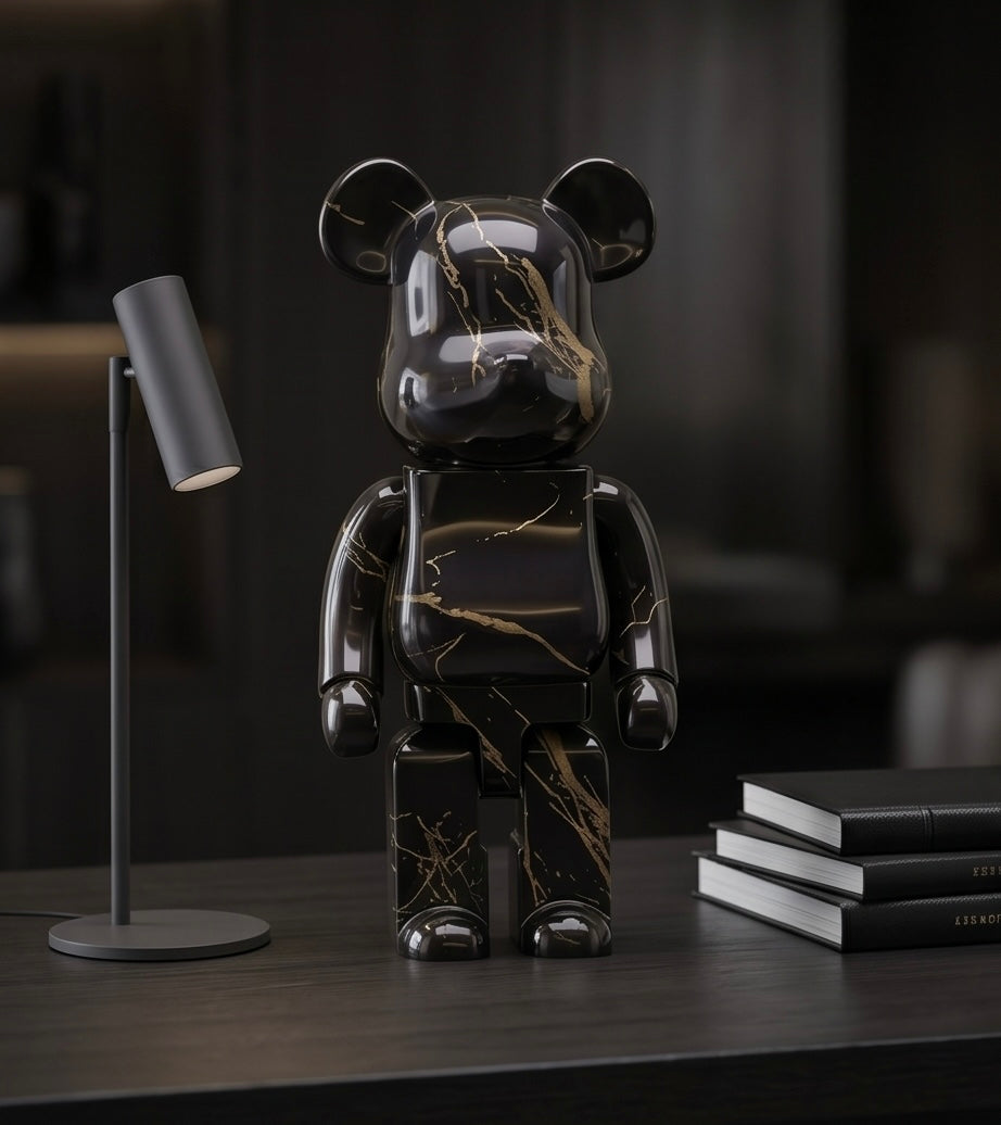 Obsidian Aurum Bear - Midnight Eclipse
