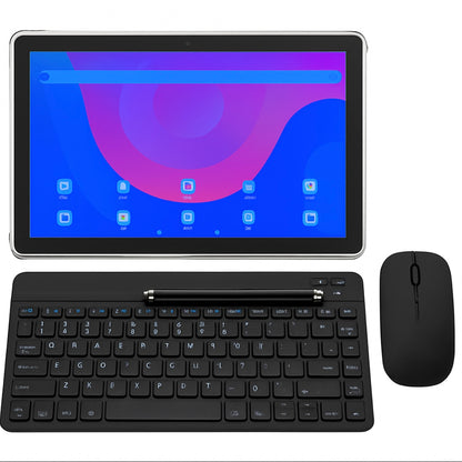 Midnight Eclipse 10.1" Android Tablet Budle