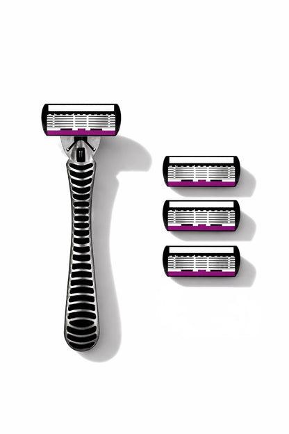 Midnight Edge - 6 Layer Precision Shaving Blade - Midnight Eclipse