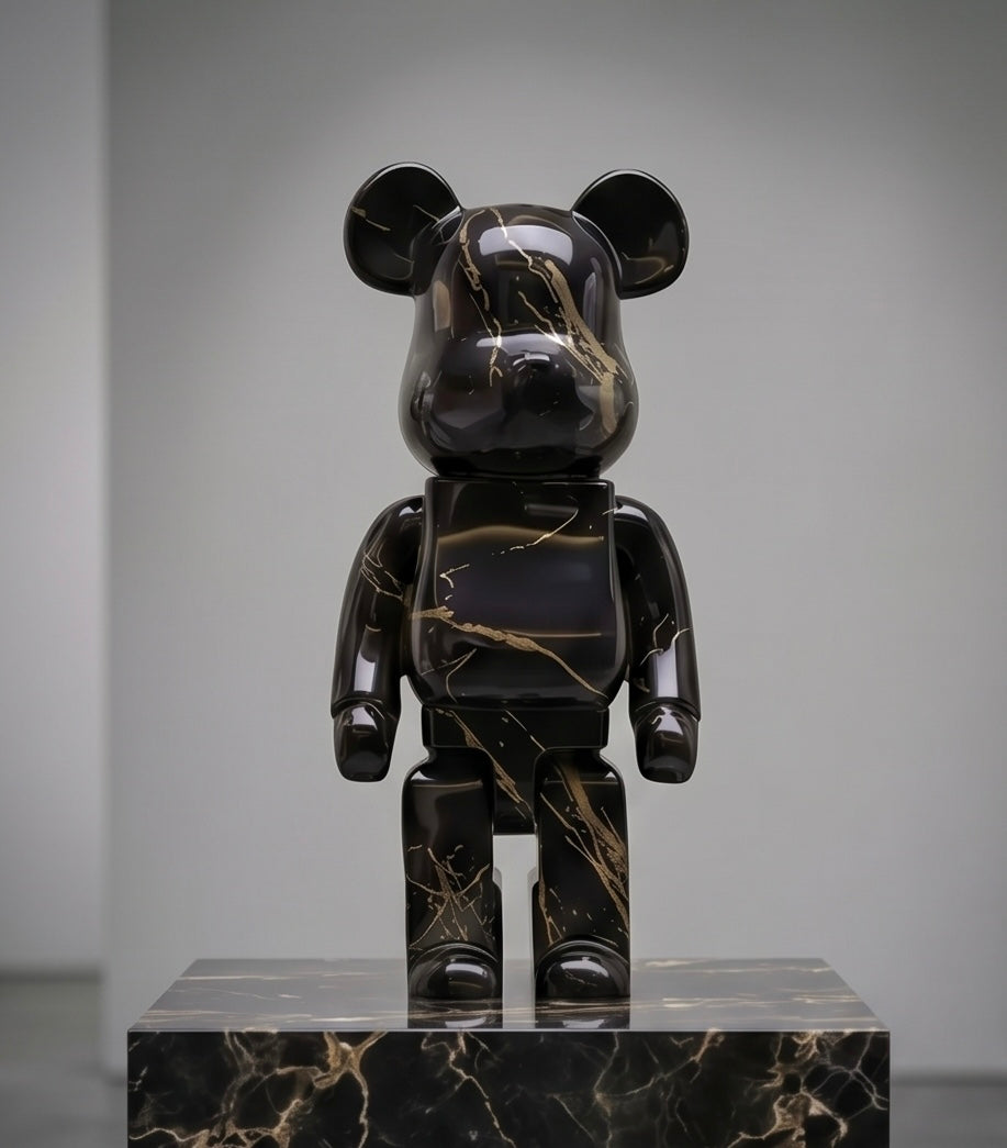 Obsidian Aurum Bear - Midnight Eclipse
