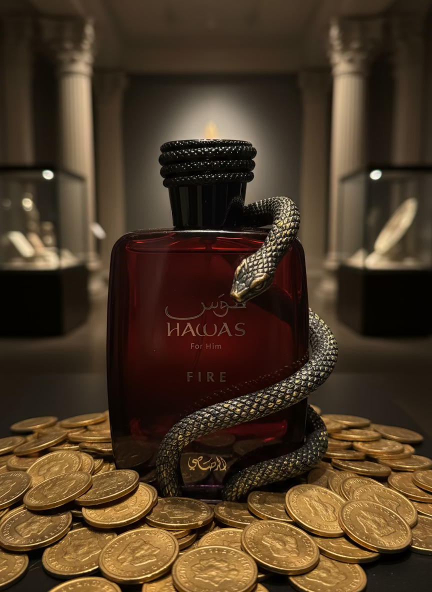 Hawas Fire: Eau de Parfum by Rasasi (100ml) (Curated by Midnight Eclipse)
