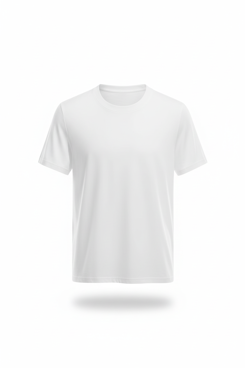 Essential Black/White Tee - Midnight Eclipse