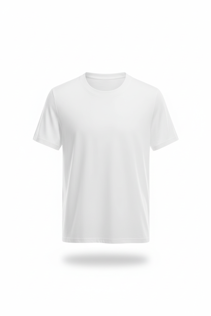 Essential Black/White Tee - Midnight Eclipse