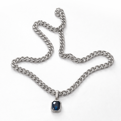 Midnight Ocean Whisper Necklace - Midnight Eclipse